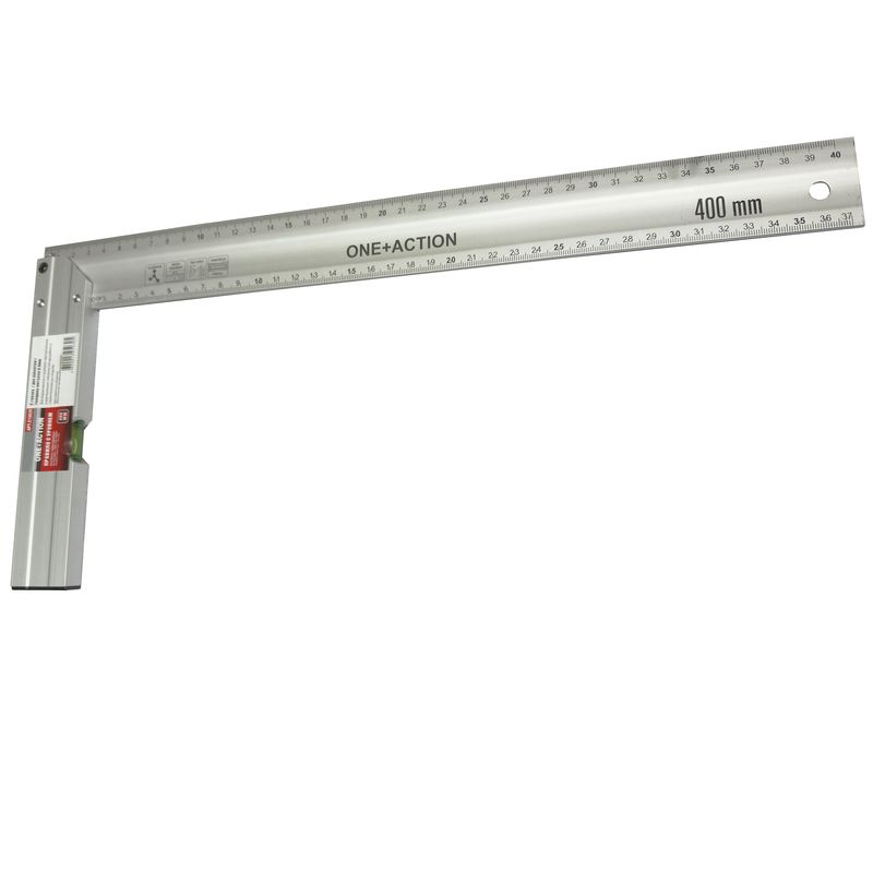 گونیا نجاری  وان اکشن مدل تراز دار کدsmt one action 40cm tarazdarسایز 40 سانتی متر